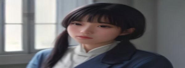 内容创作者坐在明亮的工作台前，在笔记本电脑上使用小黄书创作工具发布图文内容，背景有绿植装饰，氛围温馨自然
